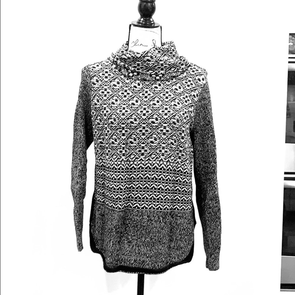 Lucky 🍀 Brand Cowl Neck Sweater